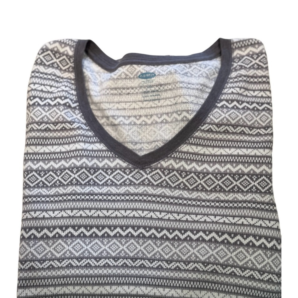 Old Navy Thermal Sleep Shirt Large